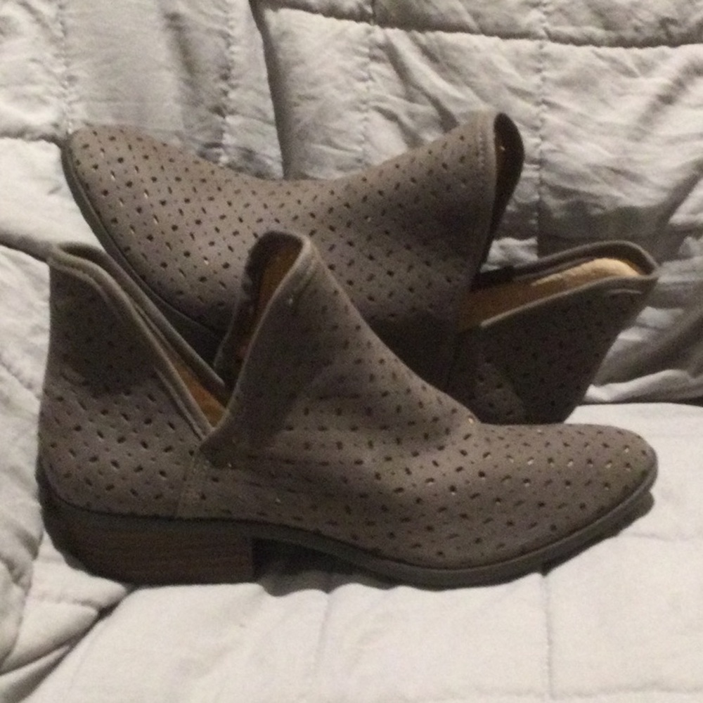 Lucky Brand Leather boots size 10